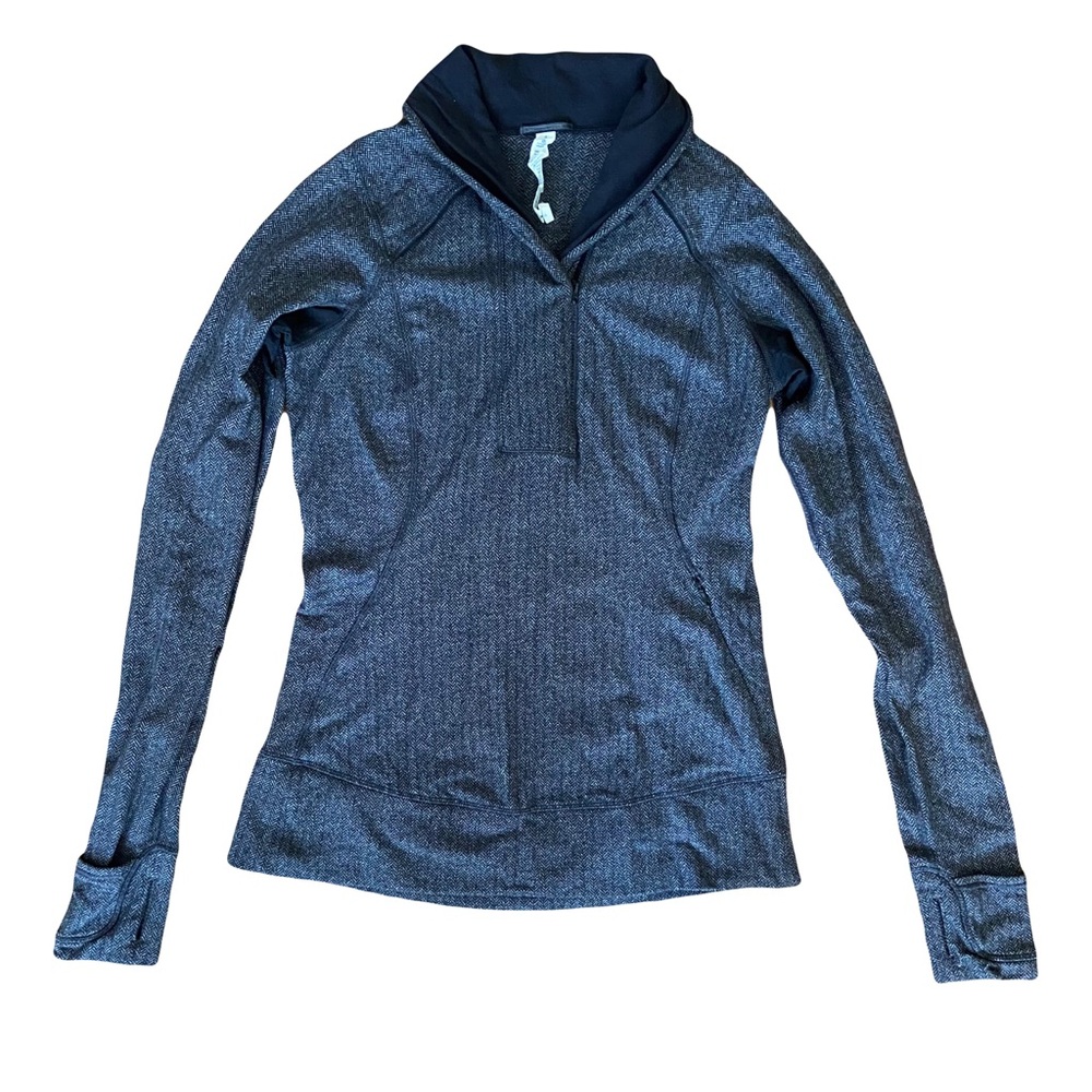 Black And White Lululemon Pullover Jacket In Size… - image 1